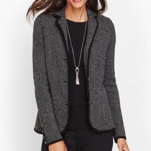 Merino Sweater Blazer - Herringbone Lp